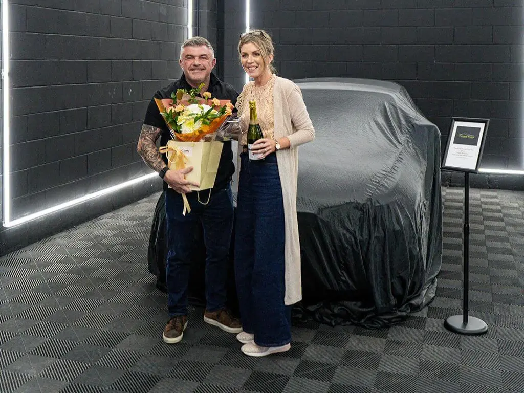 Another happy Prestige and Performance Cars Wakefield Ltd customer