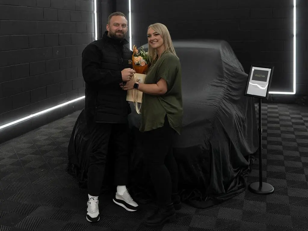 Another happy Prestige and Performance Cars Wakefield Ltd customer