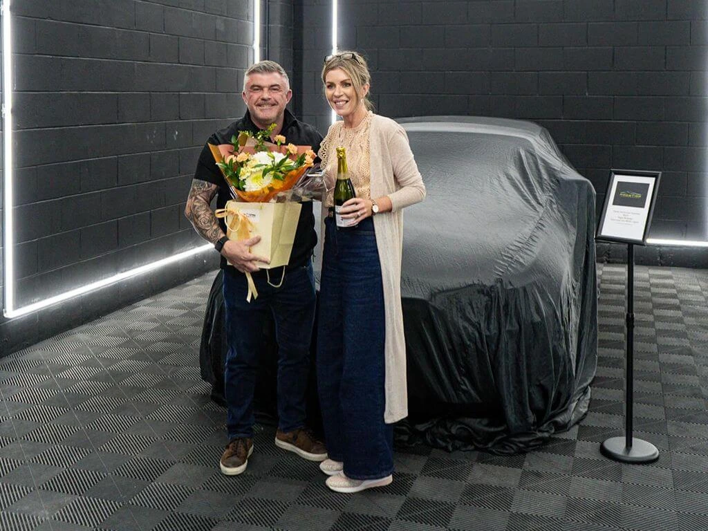 Another happy Prestige and Performance Cars Wakefield Ltd customer