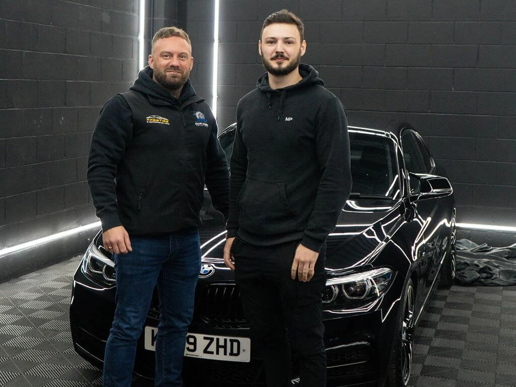 Another happy Prestige and Performance Cars Wakefield Ltd customer