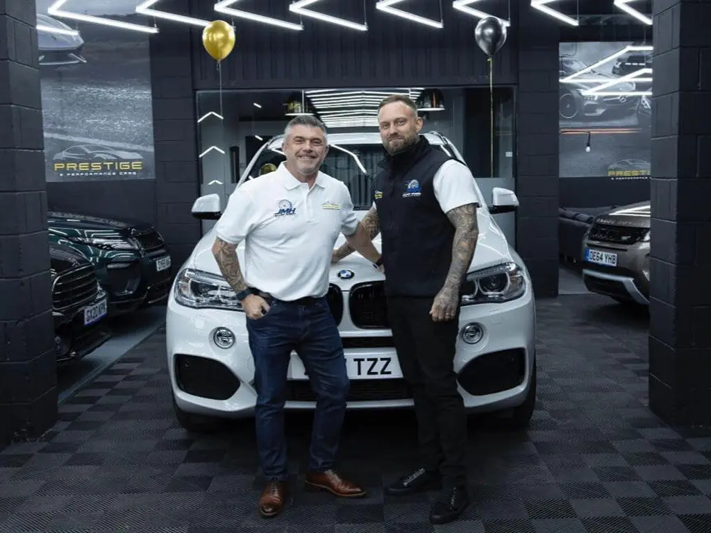 Another happy Prestige and Performance Cars Wakefield Ltd customer