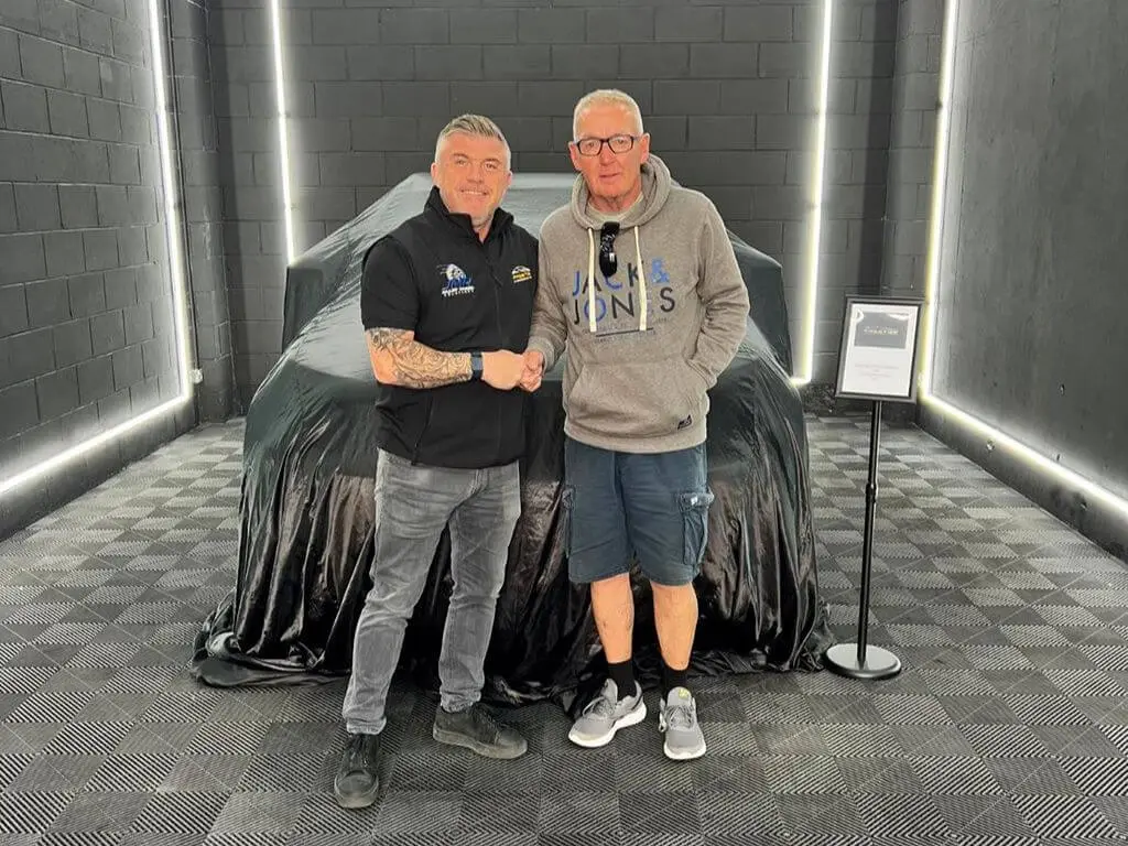 Another happy Prestige and Performance Cars Wakefield Ltd customer